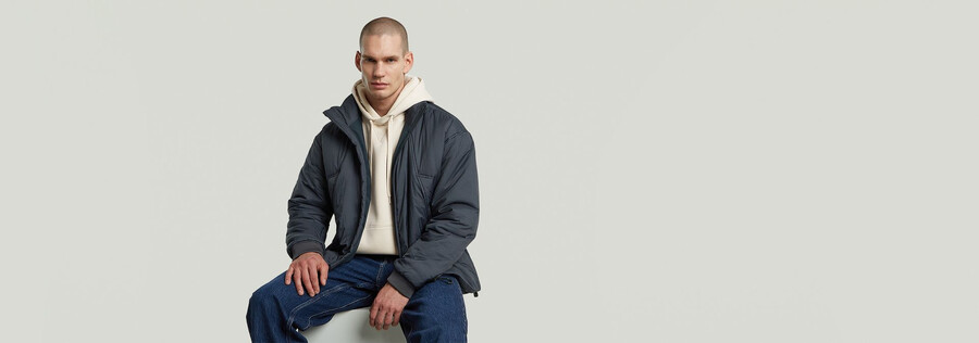 leichte cloud-jacke