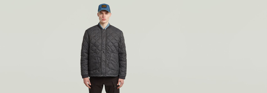 leichte gesteppte wattierte jacke
