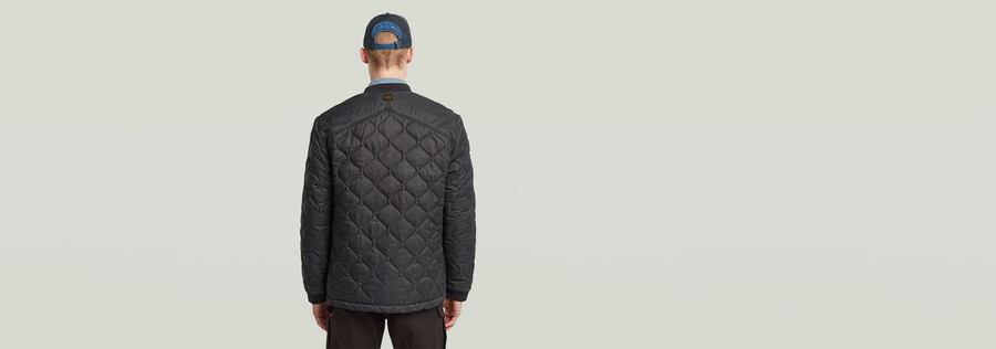 leichte gesteppte wattierte jacke