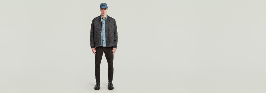 leichte gesteppte wattierte jacke