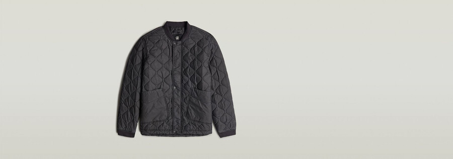 leichte gesteppte wattierte jacke