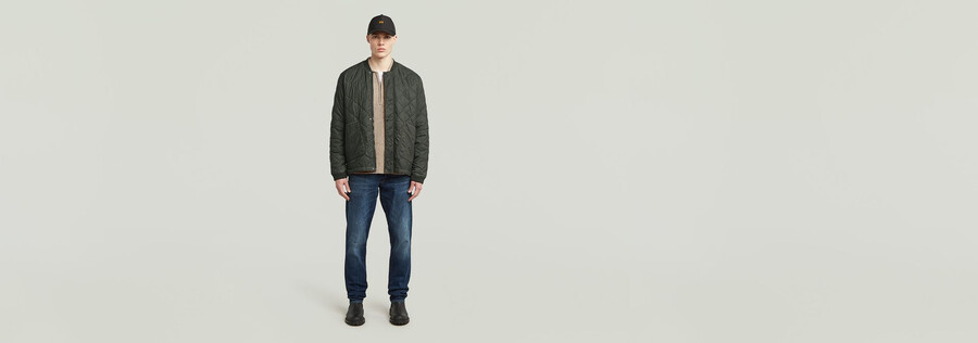 leichte gesteppte wattierte jacke