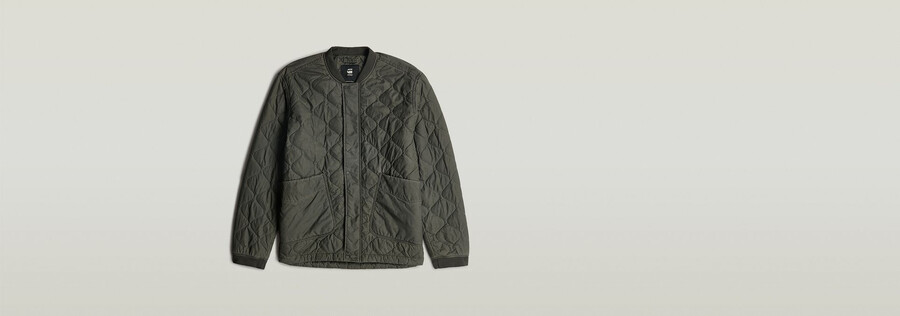 leichte gesteppte wattierte jacke