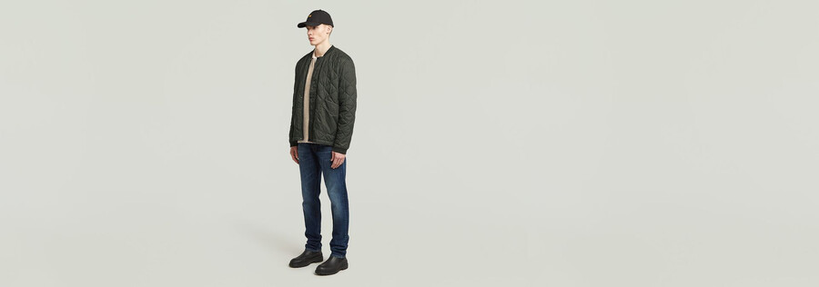 leichte gesteppte wattierte jacke
