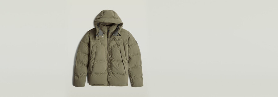 g-whistler wattierte kapuzenjacke 2.0