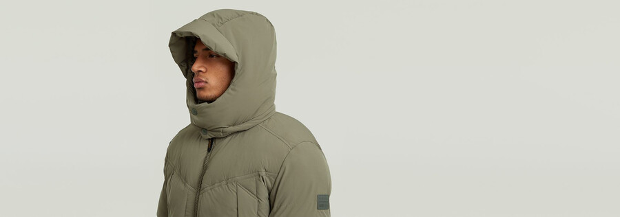 g-whistler wattierte kapuzenjacke 2.0