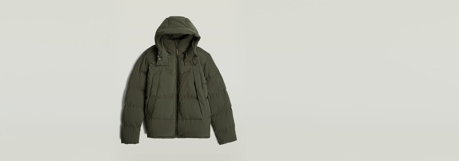 g-whistler wattierte kapuzenjacke 2.0