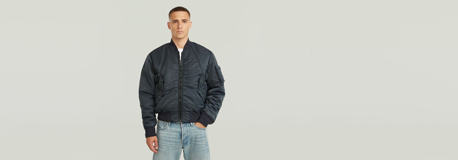 wendbare bomberjacke