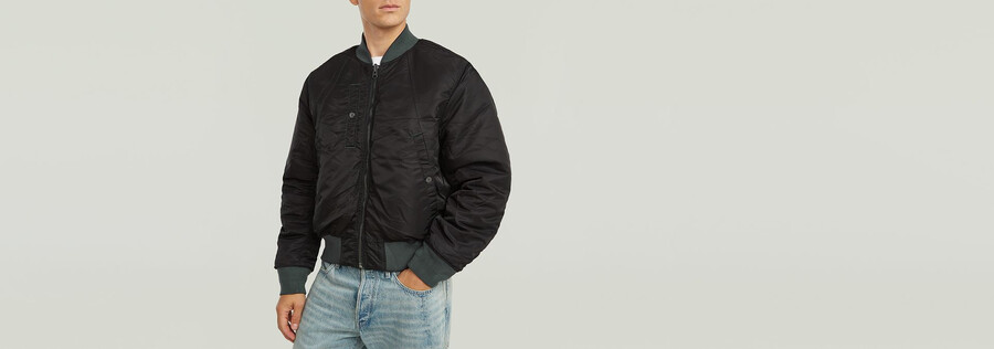 wendbare bomberjacke