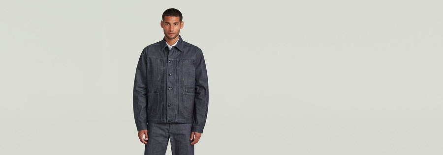 selvedge denimjacke
