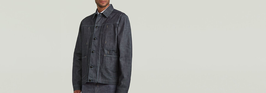 selvedge denimjacke