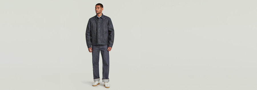 selvedge denimjacke