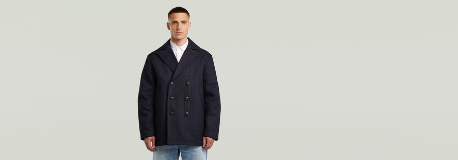 denim peacoat 2.0