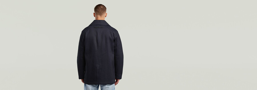 denim peacoat 2.0