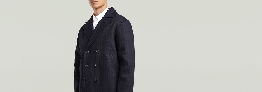 denim peacoat 2.0