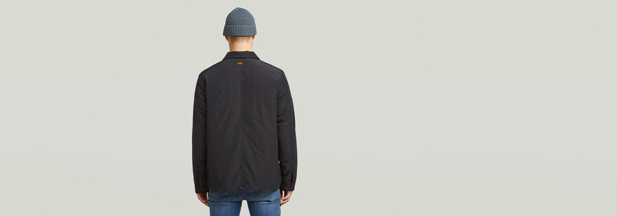 hochgefütterte steppjacke