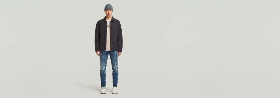 hochgefütterte steppjacke