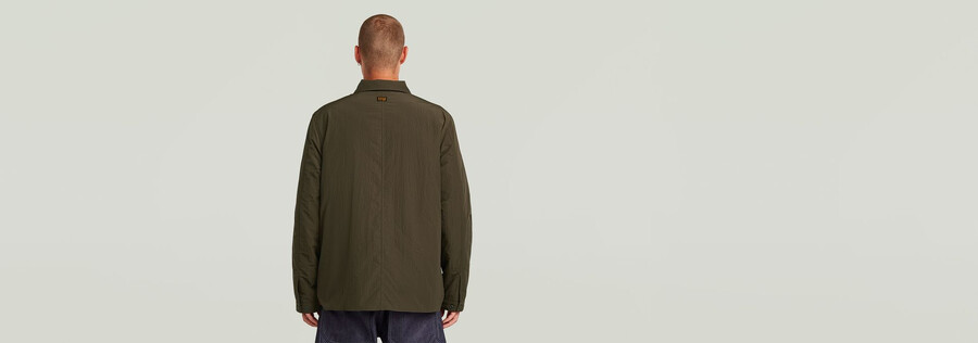 hochgefütterte steppjacke