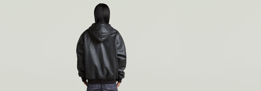mn ltd 8 lederjacke