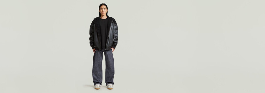 mn ltd 8 lederjacke