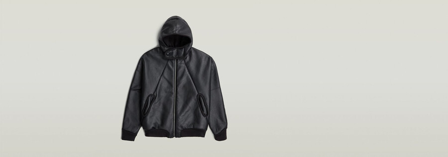 mn ltd 8 lederjacke