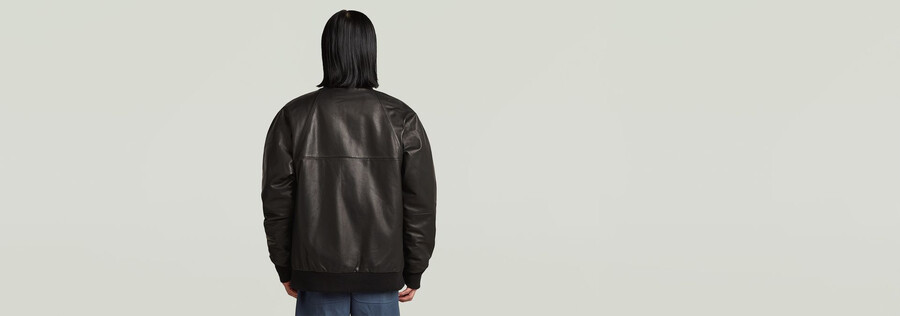 mn 10 yr leder-tourjacke