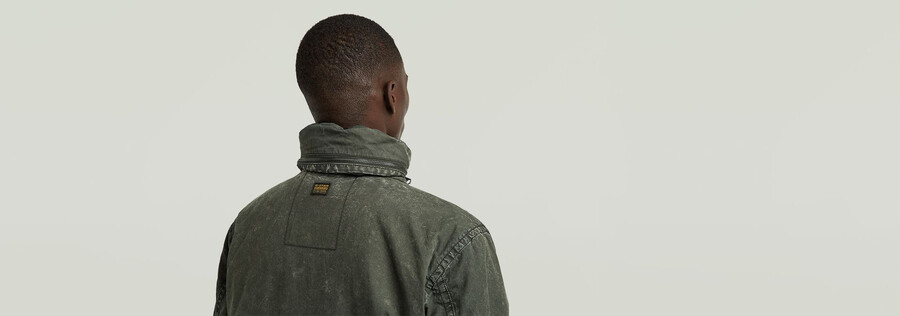 rovic wattierte feldjacke