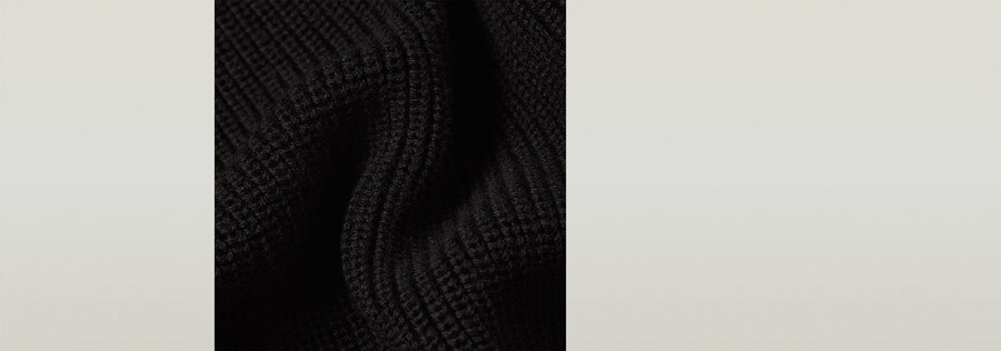 strukturierter rippstrickpullover