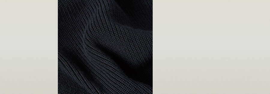 strukturierter rippstrickpullover