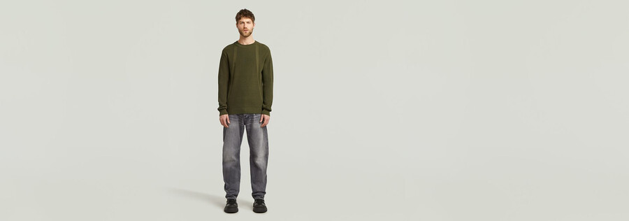 strukturierter strickpullover