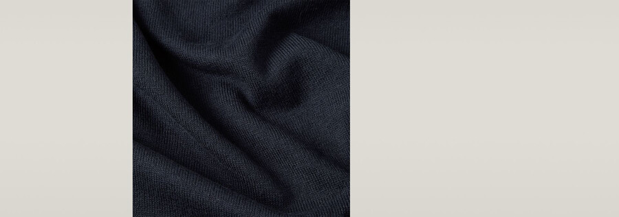 der olivier - correct half zip sweater