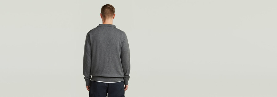 das willem - correct polo langarmshirt