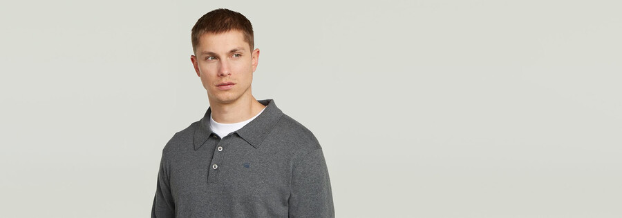 das willem - correct polo langarmshirt