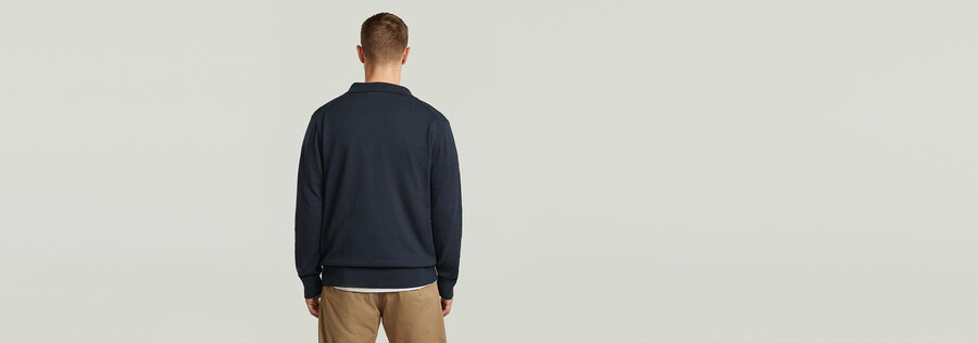 das willem - correct polo langarmshirt