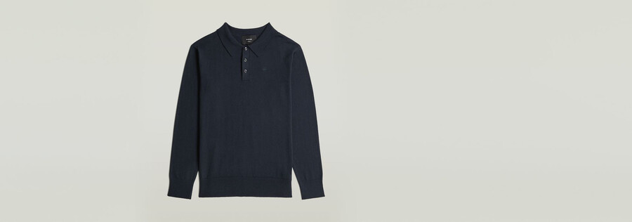 das willem - correct polo langarmshirt