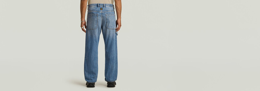 carpenter loose jeans