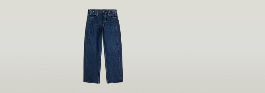 bend loose jeans