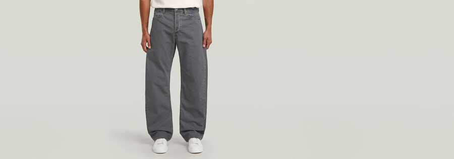 bend loose jeans