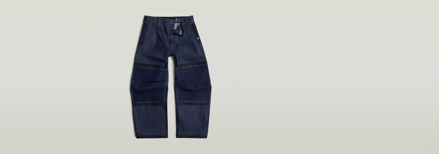 unisex gsrr maxi bend jeans