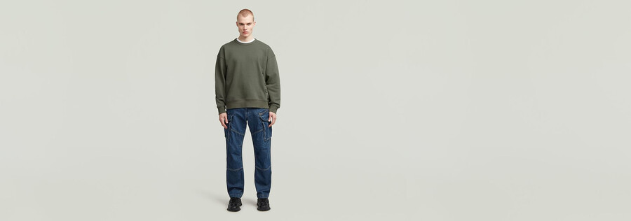 rovic loose denim jeans