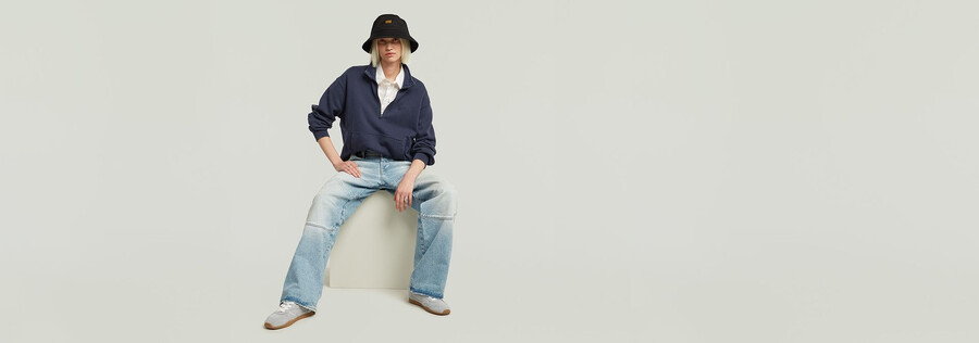 g-star elwood unisex low loose jeans