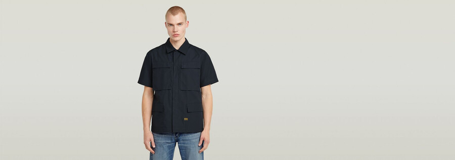 r-3n slim overshirt