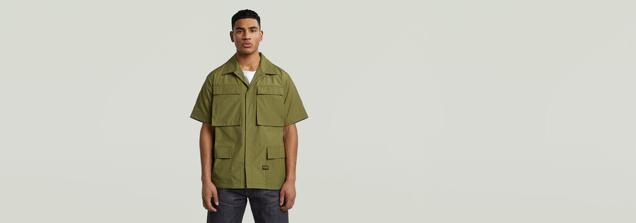 r-3n slim overshirt