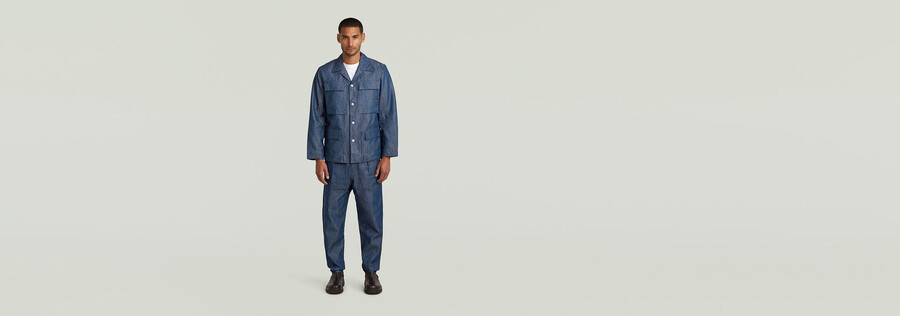 overshirt mit 4 taschen
