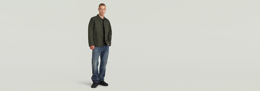 overshirt mit 4 taschen
