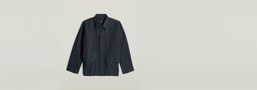 overshirt mit 4 taschen