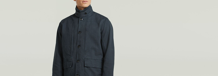 overshirt mit 4 taschen