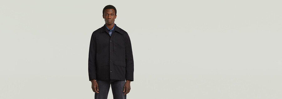 overshirt mit 4 taschen