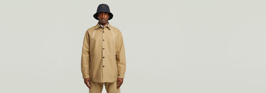 selvedge overshirt