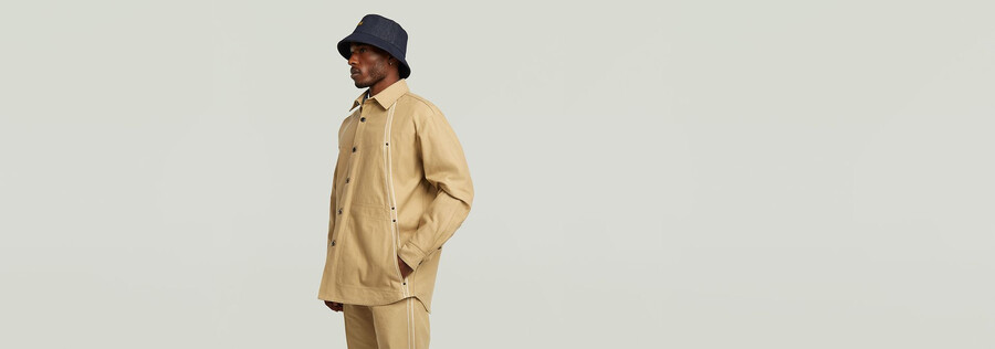 selvedge overshirt